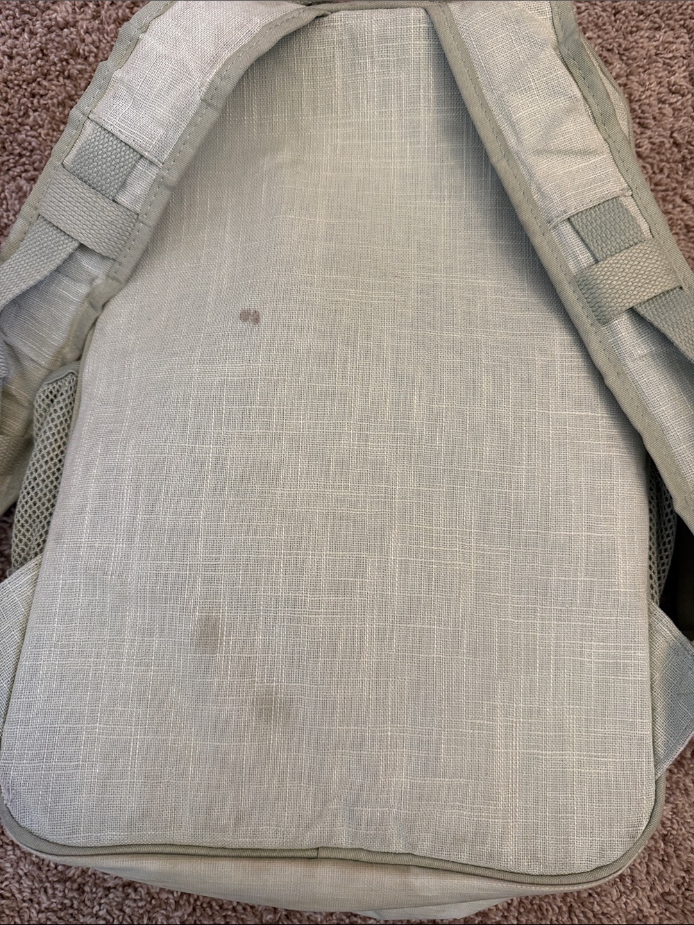 Girls SoYoung Sage Green heart Backpack - Picture 2 of 4